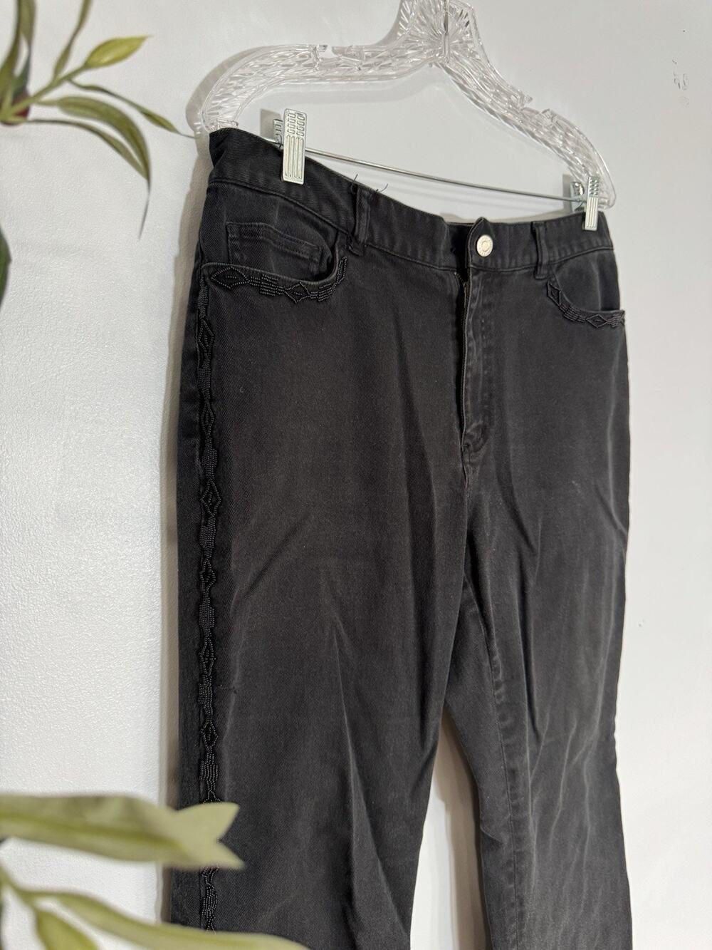 Lauren Jeans Co Jeans Womens 14 Beaded VTG Ralph Lauren Southwestern